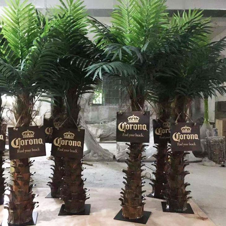 6ft Mini Fake Palm Tree Indoor Centerpiece Decoration