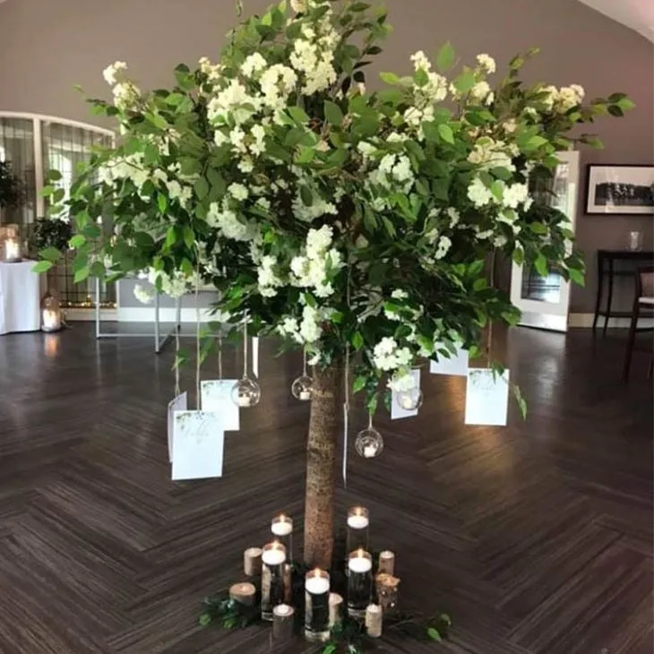 5 Ft Indoor Artificial Ficus Tree For Wedding Centerpieces