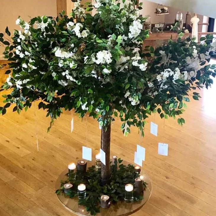 5 Ft Indoor Artificial Ficus Tree For Wedding Centerpieces